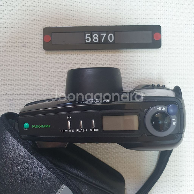올림푸스 OZ 280 줌 파노라마 필름카메라 파우치포함--1