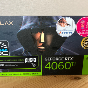 갤럭시 GALAX RTX4060ti 팝니다