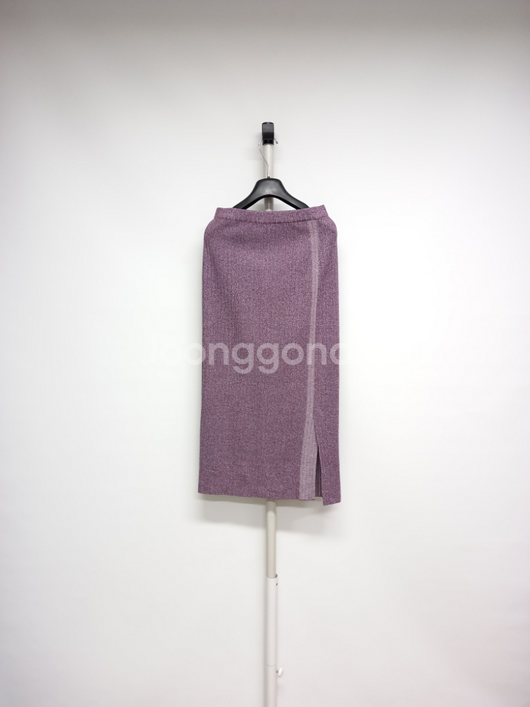 더 캐시미어 춘추동 니트 롱 스커트 44--1