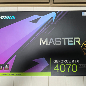 기가바이트 RTX 4070 SUPER 어로스마스터