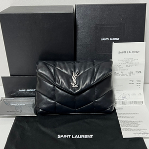 생로랑 YSL 램스킨 파우치