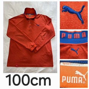 남성 Puma 긴팔 봄 가을 골프 셔츠 100cm