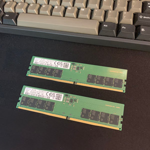 삼성 데스크탑 램 DDR5-5600 16GB x 2