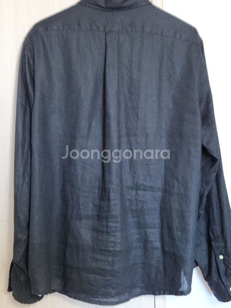 폴로 린넨셔츠 블랙 xxl 팝니다--3