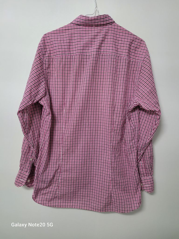 명품 남성 제냐 봄.가을 여름 체크셔츠 (100) 이미지