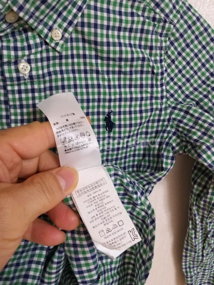 남아동 랄프로렌 체크셔츠 (새상품.5)--5