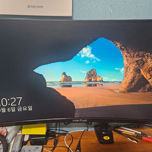 27인치 144hz 모니터+모니터암