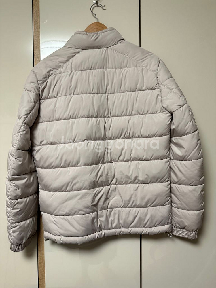 Zara 자라 베이지 남성 경량 패딩 점퍼 사이즈95--1