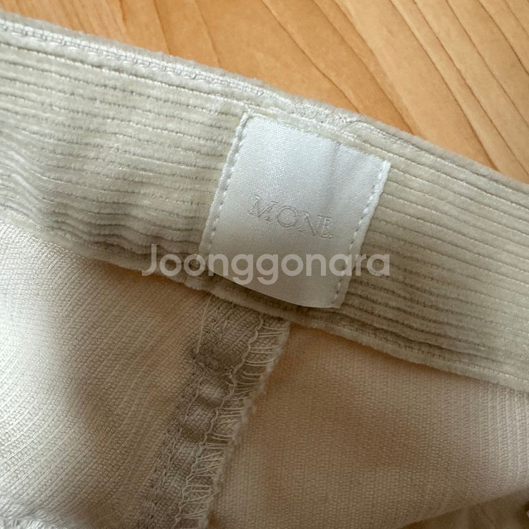 mone 마켓 리본빛 ribbonbit 카펜더골덴바지--1