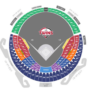 9/21(토) 엘지 두산 3루 응원석 220블록 4연석