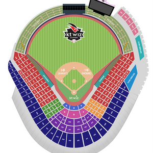 9/16(월) 기아 KT 3루 스카이존 통로 3연석