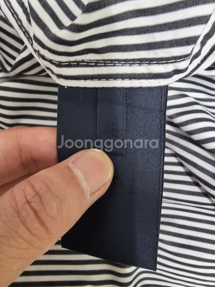준지 레이어드 셔츠 정품--3