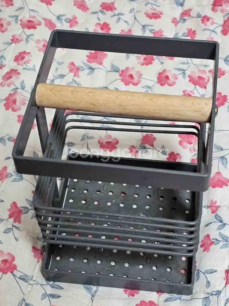 다이소 철제 수저젓갈 연필꽂이 수납함--2