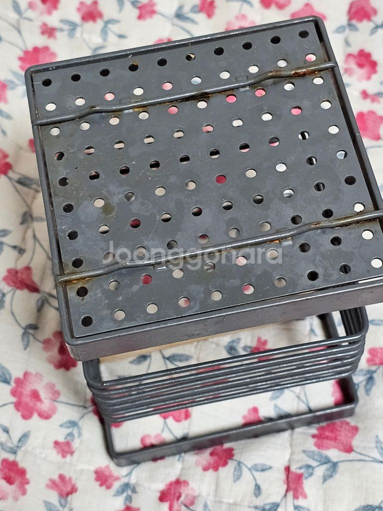 다이소 철제 수저젓갈 연필꽂이 수납함--1