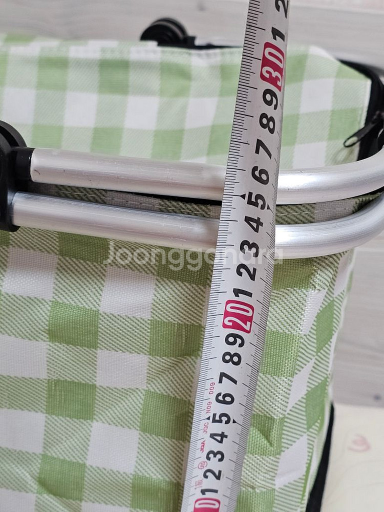 체크무늬 피크닉 여행 가방 보냉백 보냉보온가방 대형--4