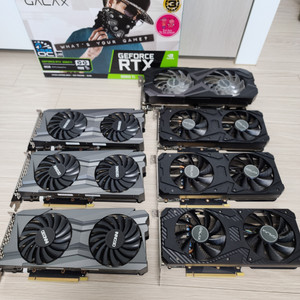 그래픽카드 지포스 RTX 갤럭시 3060 Ti 외..