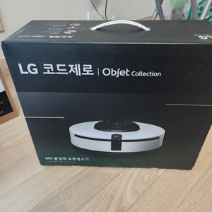 LG 코드제로 오브제 M9 로봇청소기 미개봉