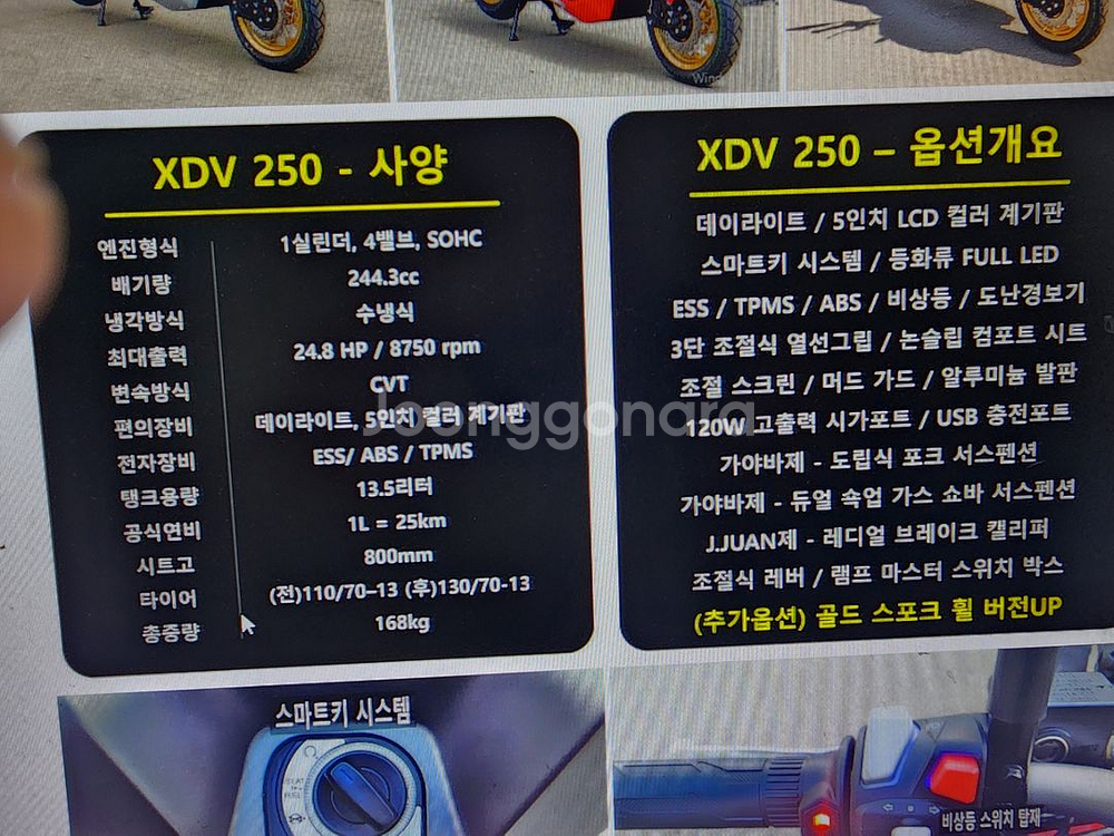 키웨이 XDV250 25년식 럭셔리스쿠터--6
