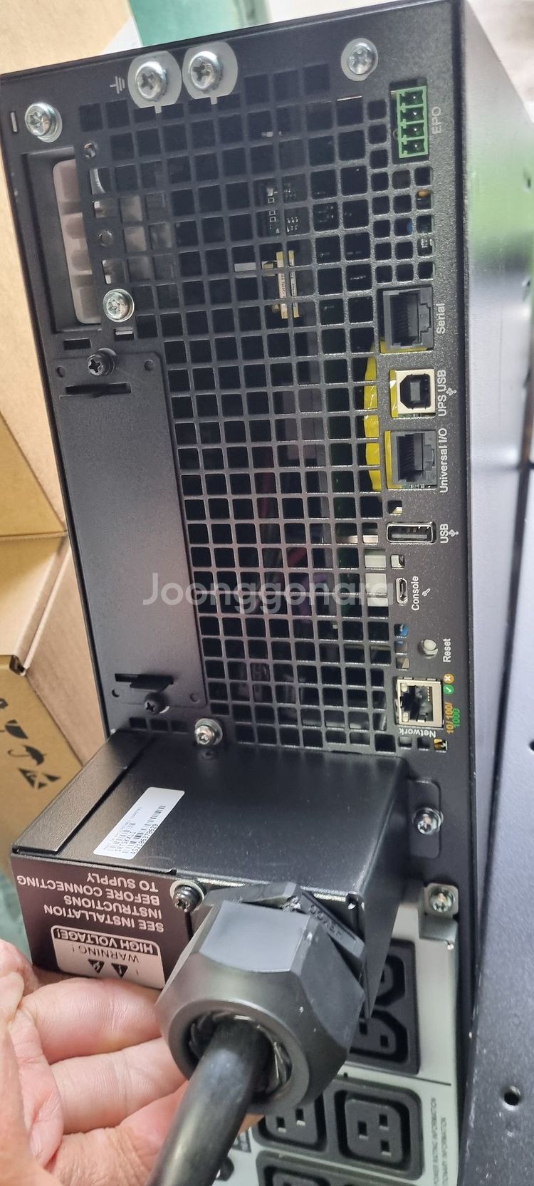 부산 APC UPS , 10K SRT5KXLI--1