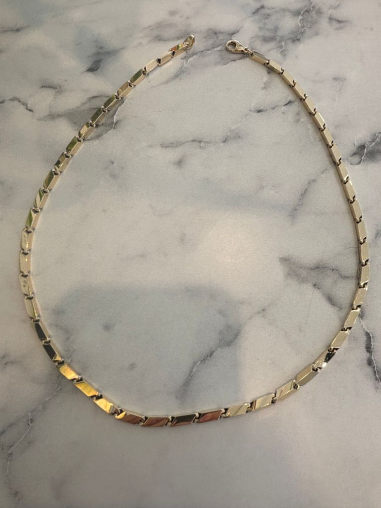 18k 민자 대나무목걸이 10.6돈 남자금목걸이 이미지