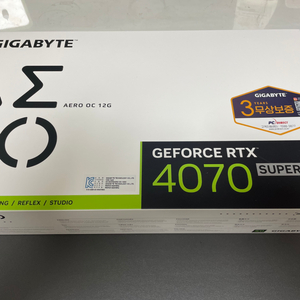 기가바이트 지포스 RTX 4070 SUPER AERO