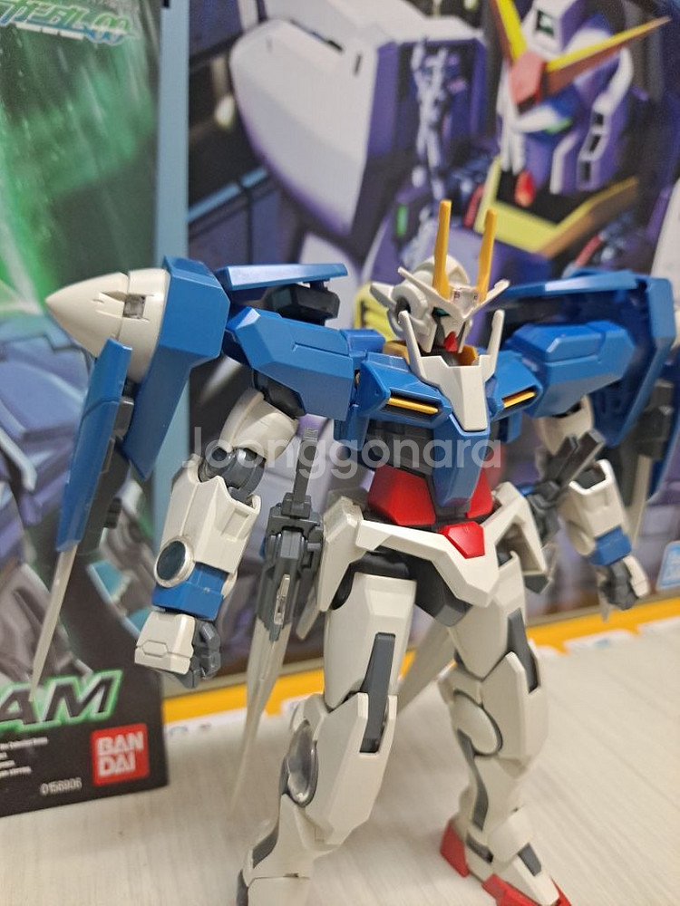 1/100 OO 더블 오 건담 가조립--2