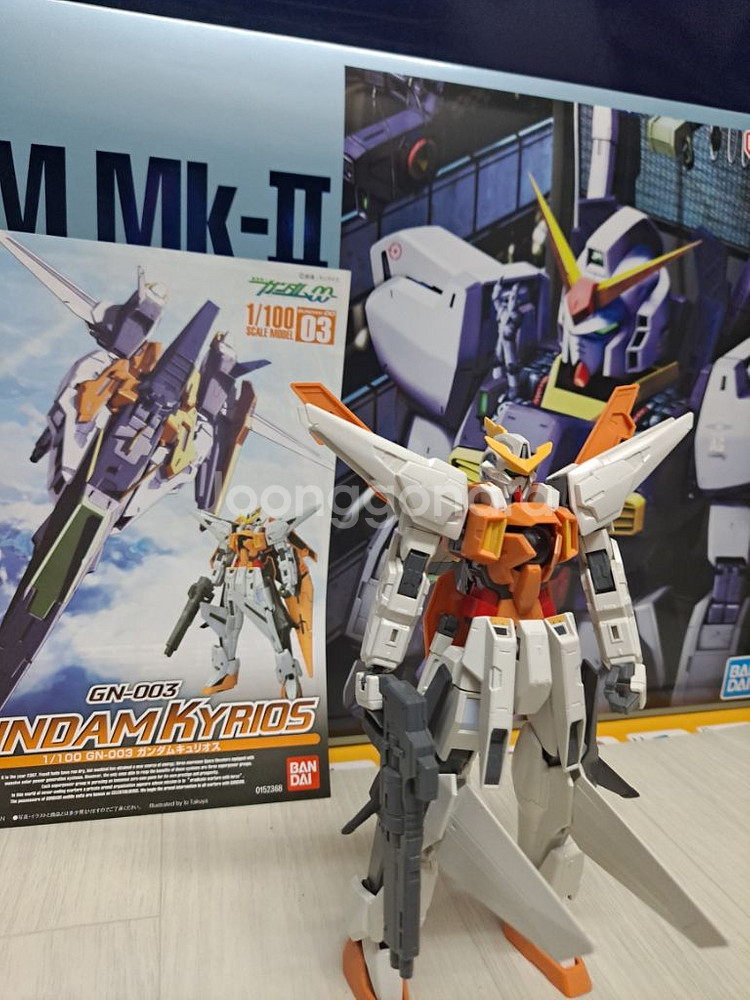 1/100 KYRIOS 건담 가조립--2