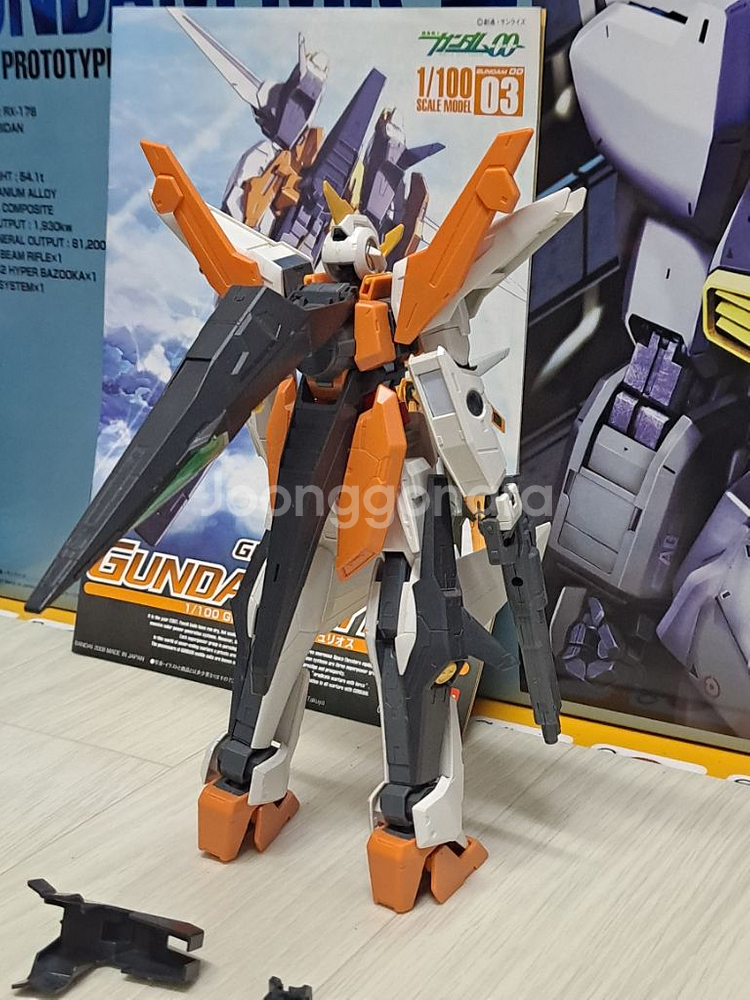 1/100 KYRIOS 건담 가조립--4