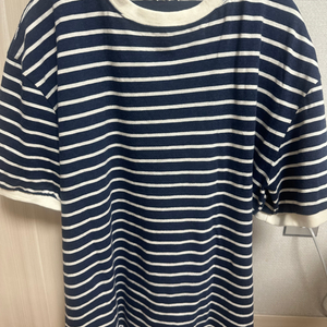 노운 24ss stripe t shirts 네이비 링거