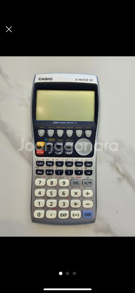카시오 공학용계산기 FX9860G2 판매합니다.--1