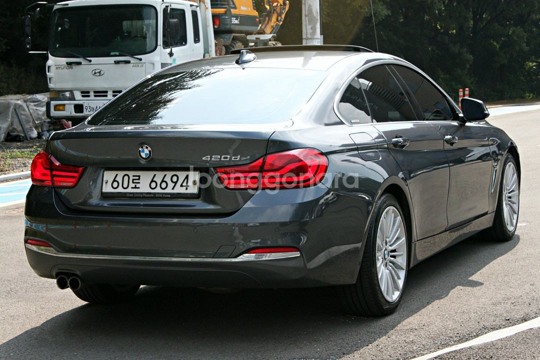 4시리즈 420d 럭셔리 완전무사고 실내외관 상태최상--1