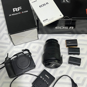 EOS R + RF 24-105mm F4 L 렌즈 판매