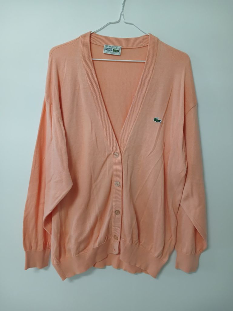 여성 라코스테 봄.가을 면가디건 (오버핏105-110)--0