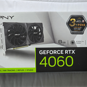 PNY 지포스 RTX 4060 VERTO D6 8GB