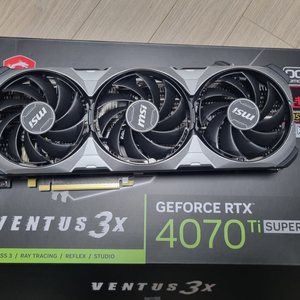 msi rtx 4070ti super 벤투스 팝니다