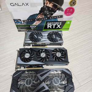 그래픽카드 지포스 RTX 갤럭시 3060 Ti 외..