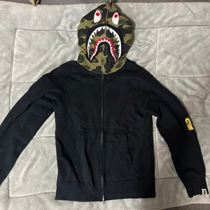 bape 베이프 샤크후드집업 m