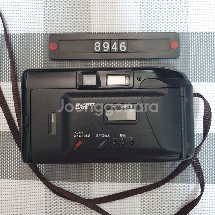 캐논 오토보이 3 데이터백 필름카메라--2