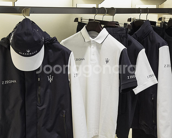 지제냐 X 마세라티 콜라보 한정판 티셔츠 zegna--9