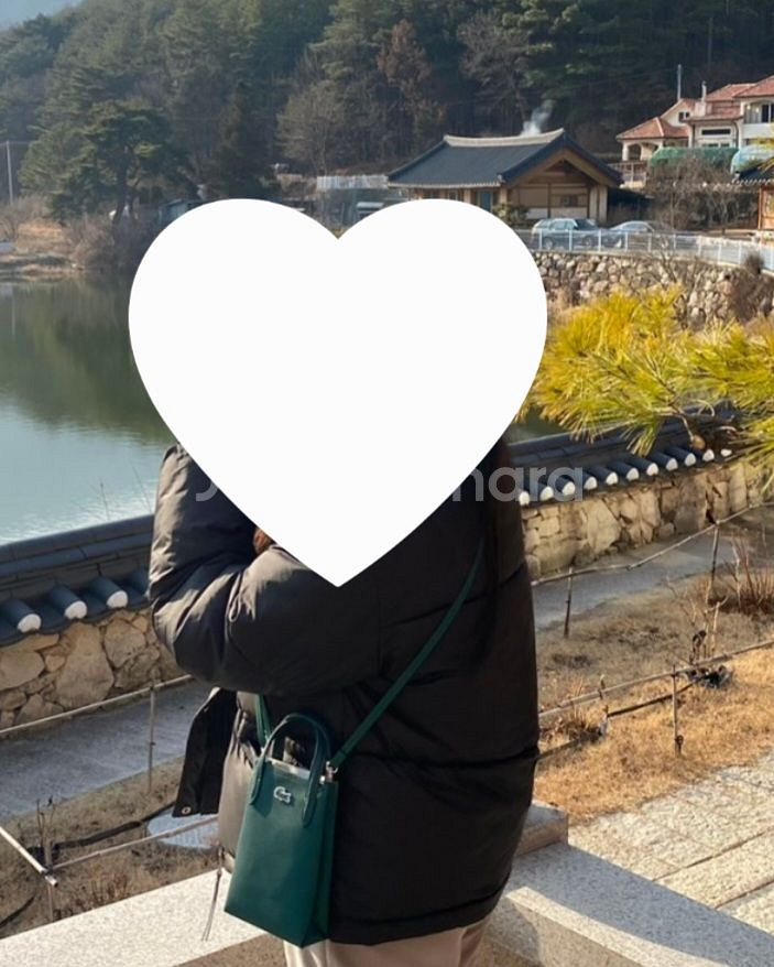 라코스테 미니 폰 홀더 크로스백--8