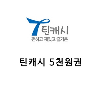 틴캐시 5천원