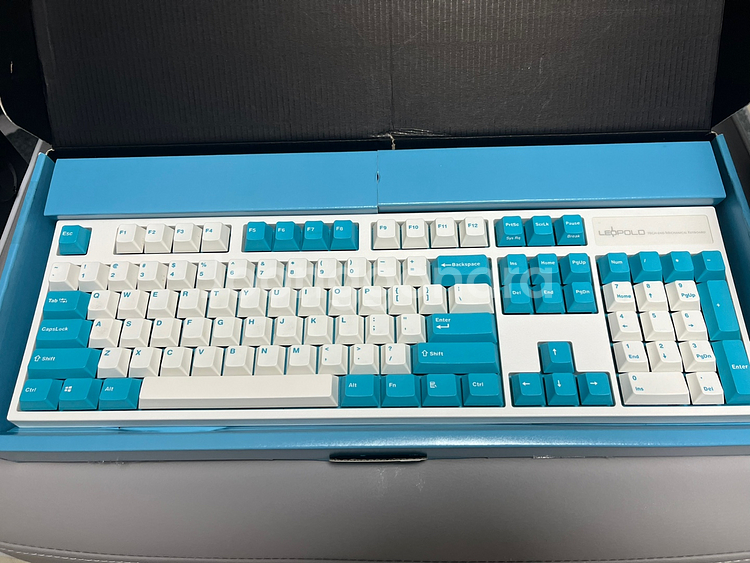 레오폴드 FC900R 화이트민트 청축 입니다--1