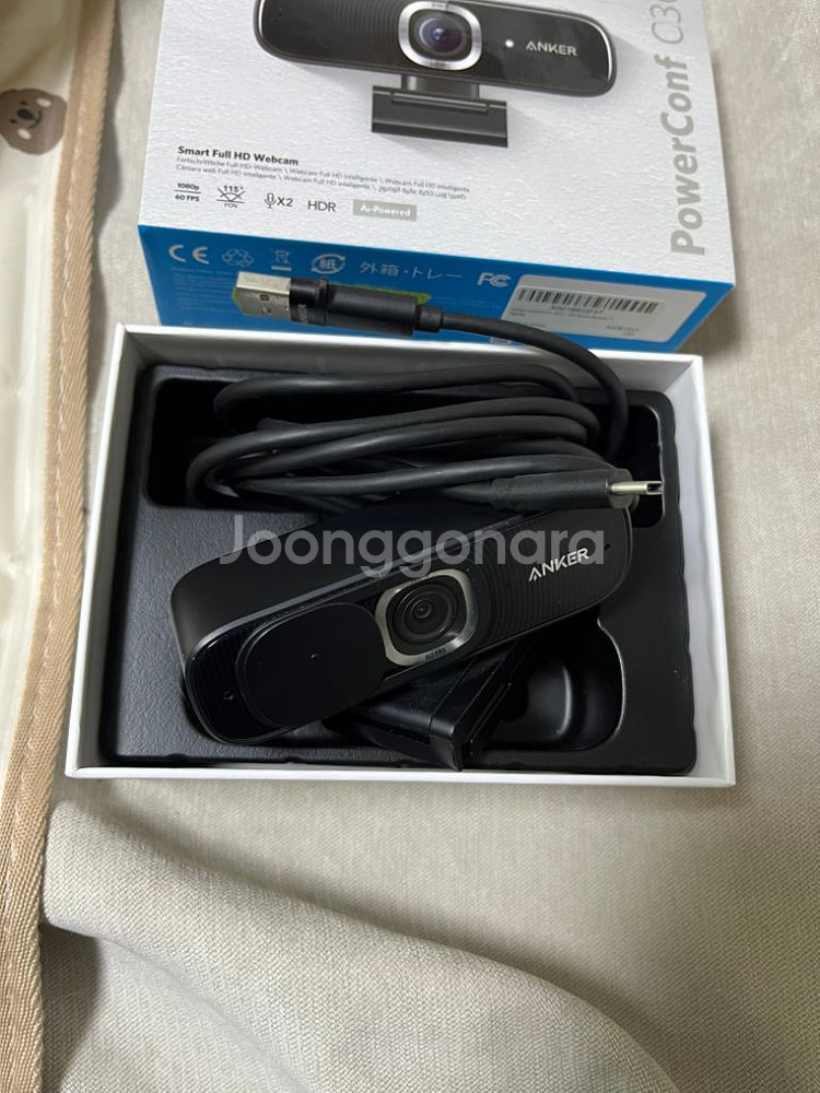 앤커 파워 컨퍼런스 C3000 고화질 웹캠 쿨거에눌--2
