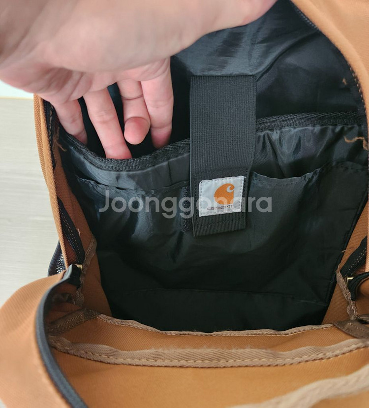 칼하트 백팩 3회착용 (얼룩 가죽갈라짐 없음 거의새것)--6