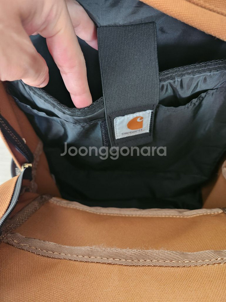 칼하트 백팩 3회착용 (얼룩 가죽갈라짐 없음 거의새것)--7