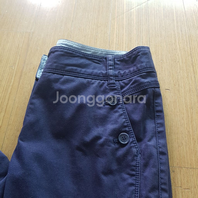 라코스테 우먼 네이비코튼팬츠64(26)--1