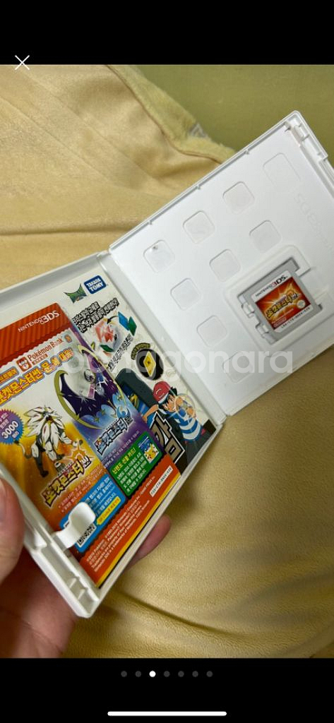 포켓몬스터 썬 닌텐도 3ds 칩 팔아요--2