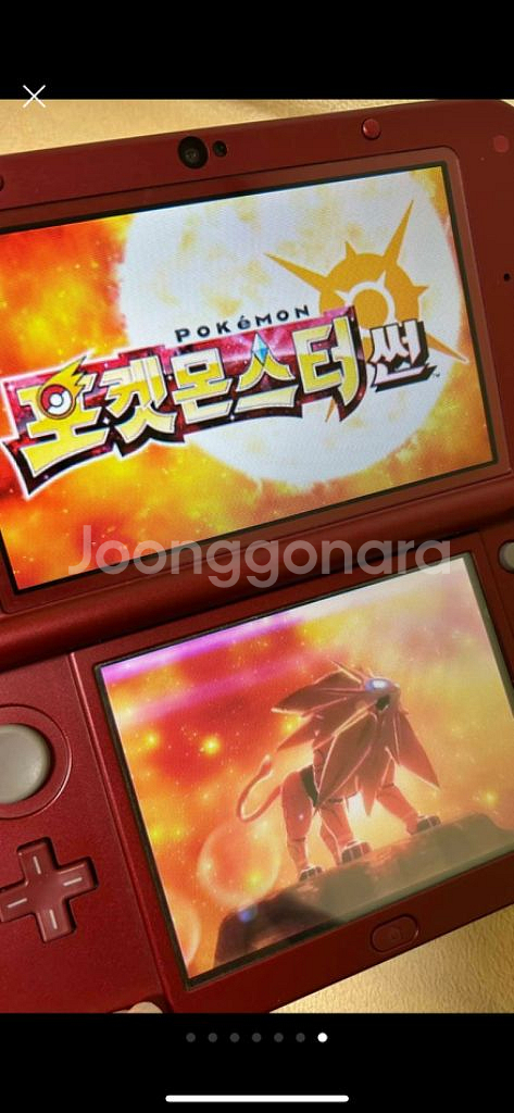 포켓몬스터 썬 닌텐도 3ds 칩 팔아요--6