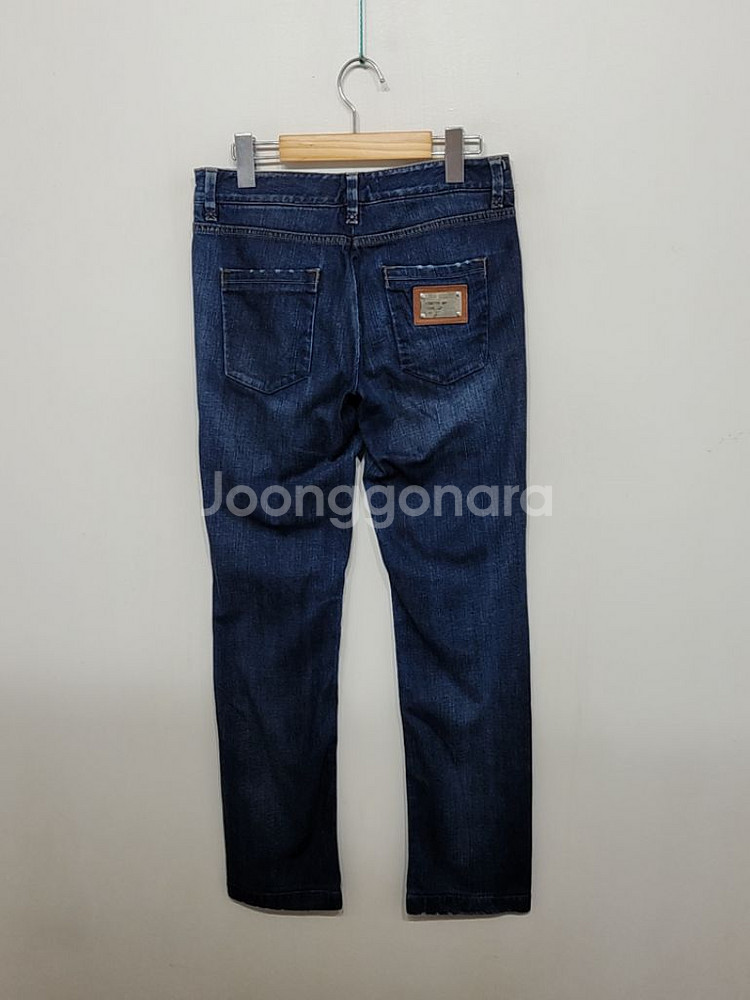 (27) 돌체앤가바나 청바지 중청 스판 데님팬츠 매장판--6