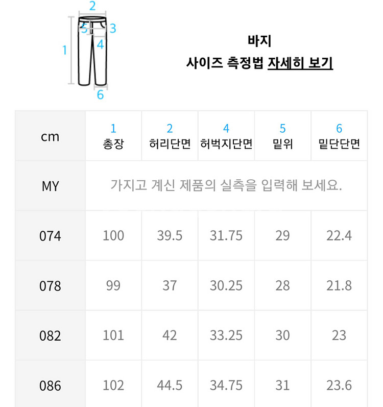 스파오 5pk 와이드 데님 베이지 86--1